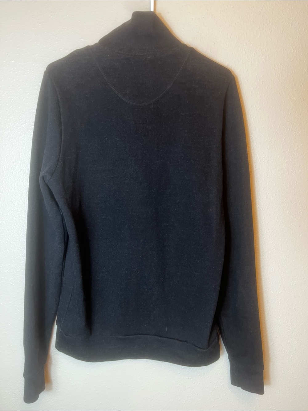 We Norwegians Wool/Cotton Blend Fair Isle Quarter Zip Sweater Size M - Picture 3 of 6
